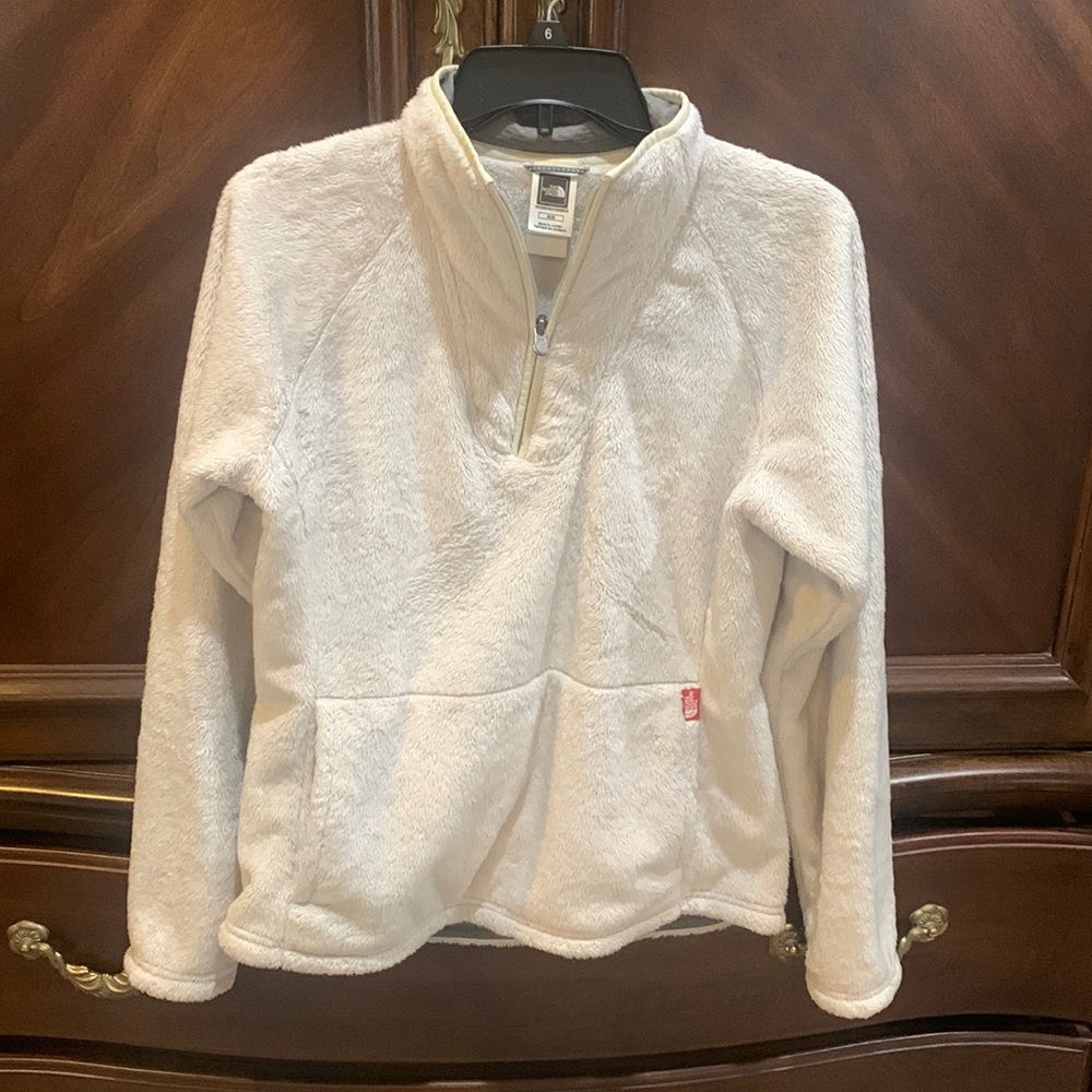 THENORTHFACE off white so soft fleece